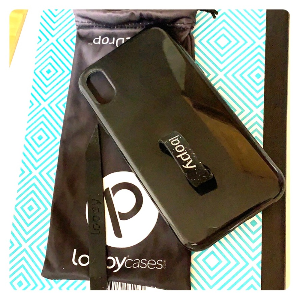 Black Ombré Loopy Case for IPhone XR